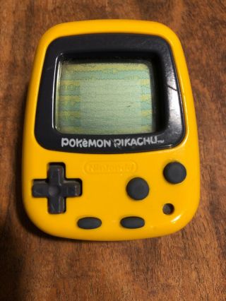 Nintendo Pokemon Pocket Pikachu 1998 Virtual Pet Pedometer - Awesome