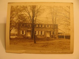 Solebury Meeting House In Pennsylvania Photo Circa 1920 