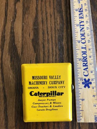 Missouri Valley Machinery Co.  Metal Clip,  Caterpillar,  Sioux City Ia & Omaha Ne