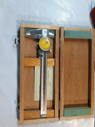 Nsk Japan Micrometer Vernier Caliper.  001 Vintage 1978 Euc