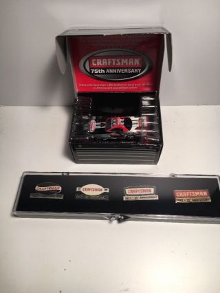 Craftsman Die - Cast Funny Car & 4 Piece Pin Set 75th Anniversary You Get Both