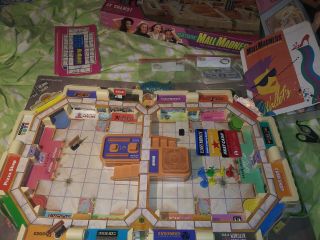 Vintage 1989 Milton Bradley Electronic Mall Madness Game 98 Complete