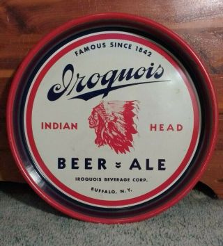 Iroquois Beer Tray Buffalo Ny - 13 Inch