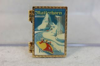 Disney Dlr Attraction Poster Le Pin Matterhorn Bobsleds Fantasyland
