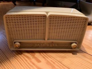 Vintage 1950s Rca Victor Tube Mid Century Radio Model 8 - X - 8n