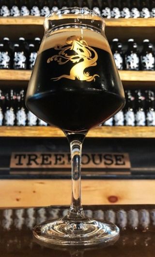 ❉ Very Rare ❉ Tree House Brewing Gold Rastal Teku Glass ❈ Limited Release ❈