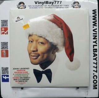 12 " 2xlp John Legend A Legendary Christmas 2018 Columbia 19075904581