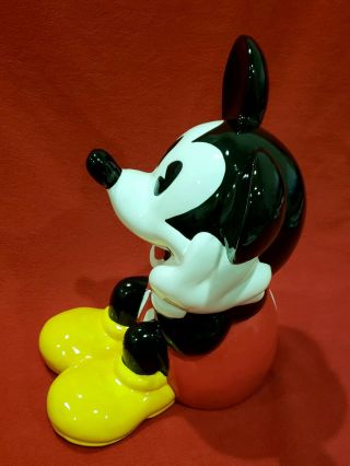 Treasure Craft Disney Mickey Mouse COLLECTIBLE CERAMIC Cookie Jar 3
