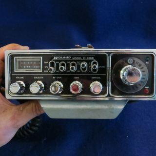 Midland Model 13 - 888B CB Radio w/Mic Good - 2