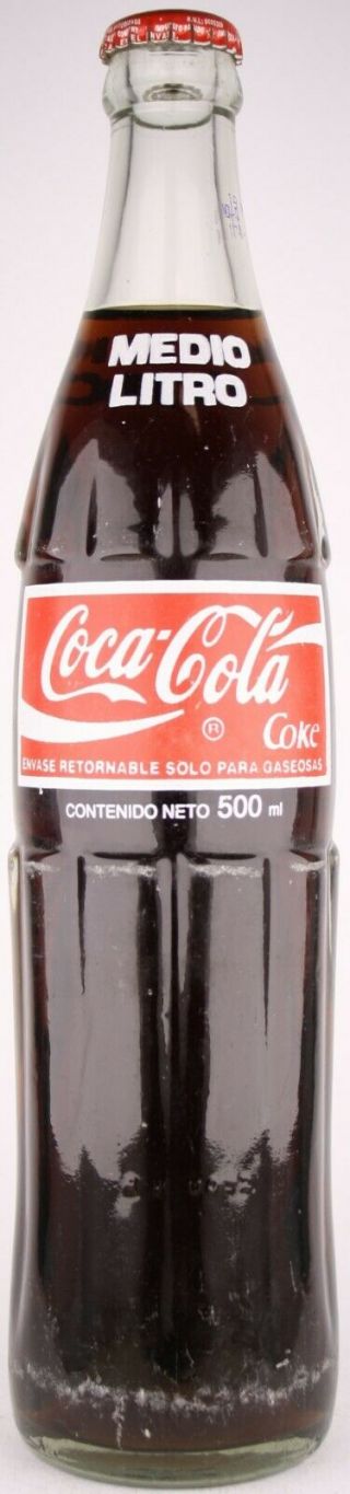 Peru 1993 500 Ml Coca - Cola Acl Bottle