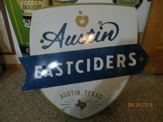 Austin Eastciders Craft Brewery Brewing Co.  Beer Sign,  Austin Texas Sign
