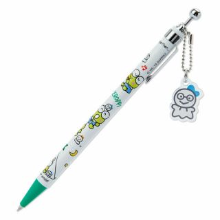 Kero Kero Keroppi Sanrio Japan Black Ink Ballpoint Pen With Teruteru Mascot