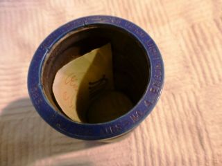 1911 Pinafore Medley Gilbert & Sullivan Edison Blue Amberol Cylinder Ba 1893