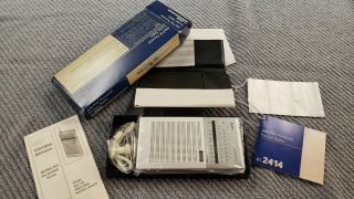 Vintage Sears Am/fm Pocket Radio W/accessories -