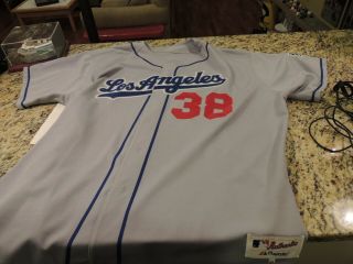 Vintage Eric Gagne Los Angeles Dodgers Majestic Authentic Mlb Jersey Size 60