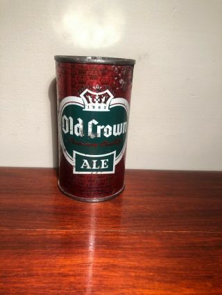 Old Crown Flat Top Set Beer Can From Ft.  Wayne In.  All