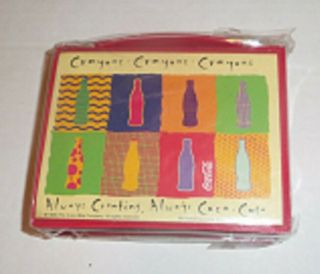 Rare Vintage Collectible Coca Cola Crayons Mini Set In Package
