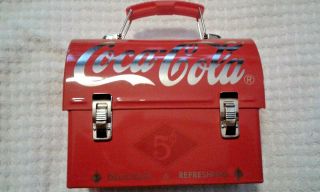 - Coca Cola Coke Miniature Tin Lunchbox -