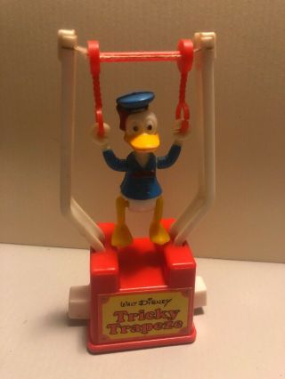 Vintage Gabriel Disney Donald Duck Tricky Trapeze 1977