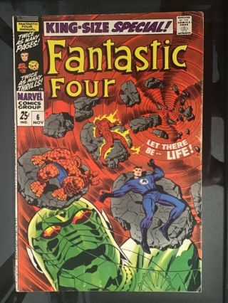Fantastic Four Annual 6 (marvel,  Nov 1968) First Annihilus & Franklin Richards
