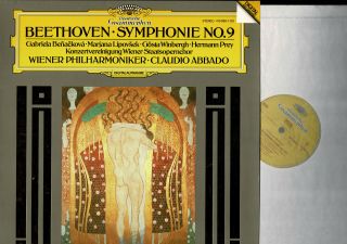 Dgg 419 598 - 1 Digital Nm Abbado,  Vienna Po - Beethoven Symphony 9