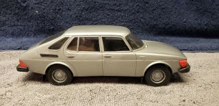 Vintage Stahlberg Saab 99 Gl In Silver 1/20th Scale Made In Finland