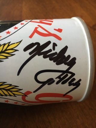 Mickey Gilley Jsa Certified Autograph Gilley’s Beer Can