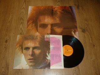 David Bowie - Space Oddity - Uk Lp With Inner & Poster - Lsp 4813