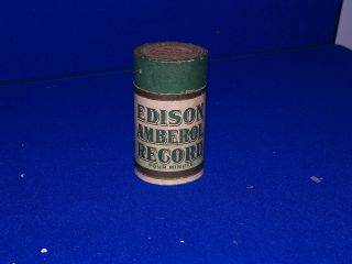 Edison Amberol Record National Phonograph Co.  Pat 1908 335 " A Race For A Wife "