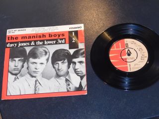 Nm David Bowie Davy Jones & The Lower 3rd/manish Boys Emi 2925 Ep Picture Sleeve