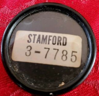 Stamford Telephone Dial Number Card Ring
