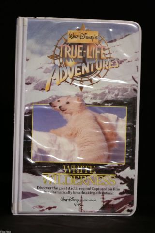 Walt Disney True Life Adventures White Wilderness Vhs Video