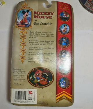 Disney Mickeys Christmas Carol Mickey Mouse Bob Cratchit Figure Memory Lane 2