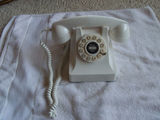 Crosley Model 302 Telephone Phone White
