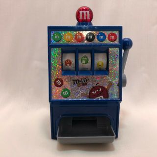 M&m World Las Vegas Slot Machine Candy Dispenser License Mars Product