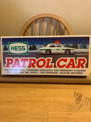 Hess Patrol Car 1993
