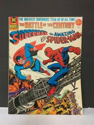 Dc And Marvel Comics Superman Vs The Spider - Man