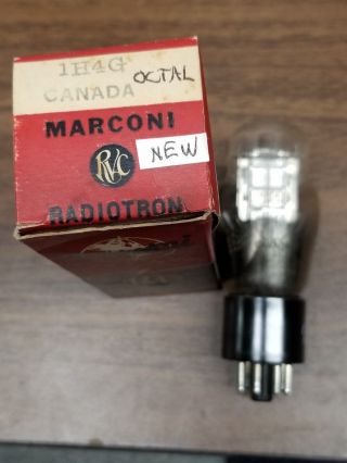 1h4g Marconi Vacuum Tube Nos - Canada