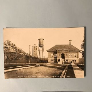 Corinth York Ny Real Photo Rppc Postcard Office Int’l Paper Mill Co.