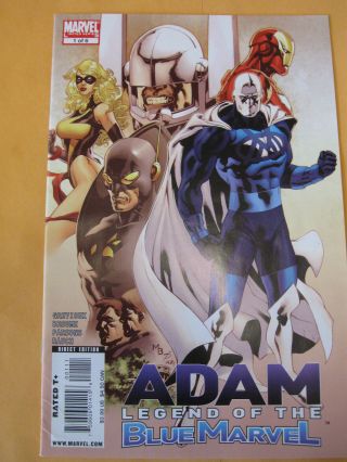 Adam Legend Of The Blue Marvel 1 And 2