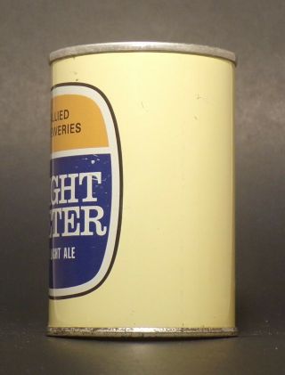 2nd PRICE DROP Vintage Light Peter 9 2/3 oz.  SS Tab Top Beer Can from England 2