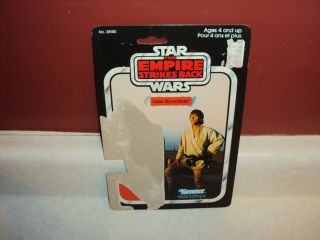 Star Wars Vintage Luke Skywalker Esb Canadian Kenner Canada 41 Back Cardback