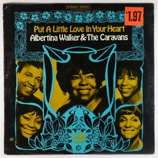 Albertina Walker & Caravans - Put A Little Love Lp - Hob - Black Gospel