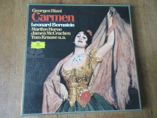 Bizet - Carmen / Horne / Bernstein / Dg 2720 100 / Stereo Ed1 3lp Germany 