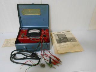 Sun Transistor Regulator Tester Vintage Test Equipment 6 12 Volt Model Trt - 12