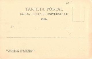 IQUIQUE,  CHILE,  PLAZA ARTURO PRAT & CALLE TARAPACA,  HORSE DRAWN TROLLEY c 1902 2