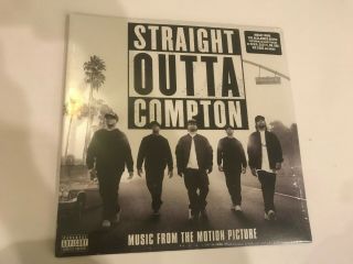 Straight Outta Compton Ice Cube Rap Record Rare Vinyl 180g 2 Album