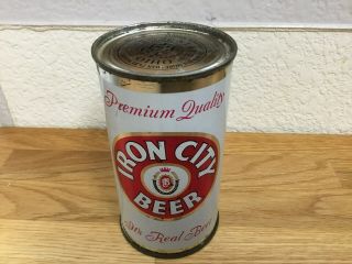 Iron City Beer (85 - 39) Empty Flat Top Beer Can By Pittsburgh,  Pittsburgh,  Pa