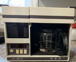 Vintage Mr Coffee Spacemaker Under Counter Coffee Maker Utc - 300