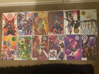 House Of X & Powers Of X 1 - 6 Set Of 12 Books,  Character Decades Variants Nm